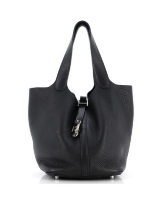 Pre-Owned Hermes Mm Picotin Lock Bag Clemence