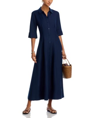 Claudine Midi Shirt Dress