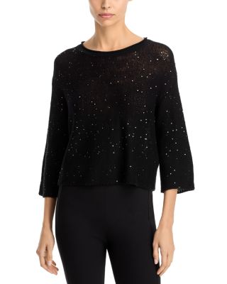 Eileen Fisher - Sequinned Wool Sweater