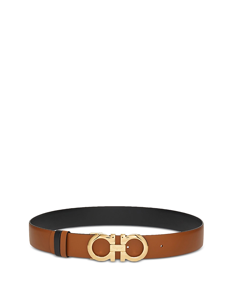 Ferragamo Salvatore Ferragamo Women's Gancini Reversible Leather Belt · 40in/100cm
