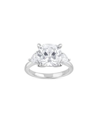 Bloomingdale's Fine Collection - Certified Lab Grown Diamond Engagement Ring in 18K White Gold, 5.6 ct. t.w.