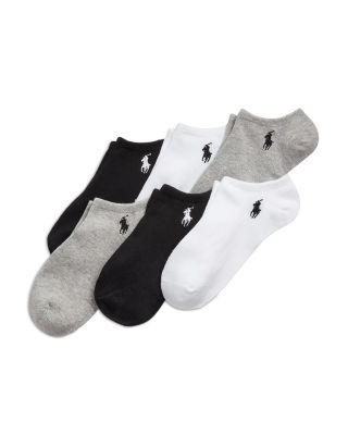 Flat Knit Ankle Socks, Pack of 6