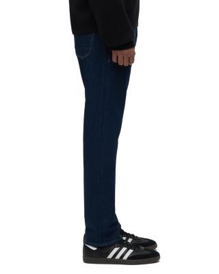 Blake Slim Straight Fit Jeans in Shadow Gray