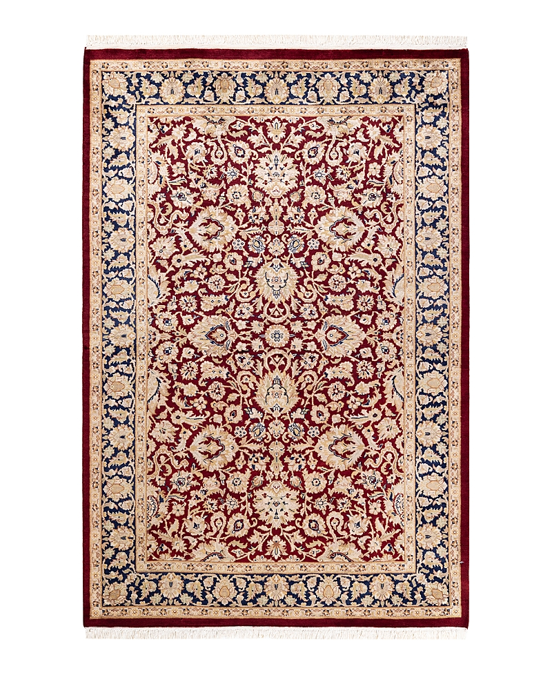 Bloomingdale's Mogul M1216 Area Rug, 4'2 X 6'2 In Red
