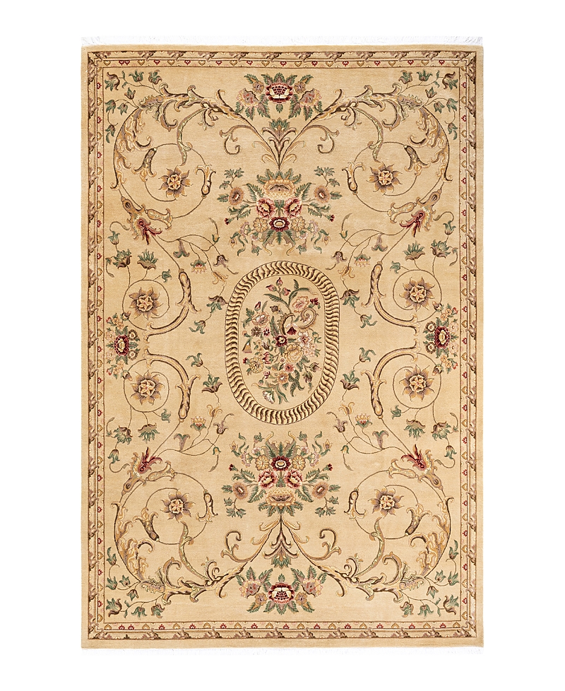 Bloomingdale's Mogul M1596 Area Rug, 6'7 X 9'10 In Yellow