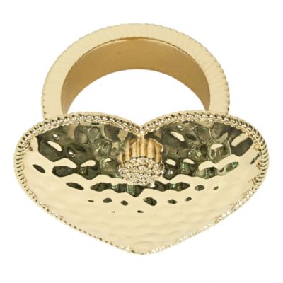 Heart Napkin Rings, Set of 4