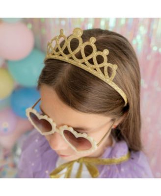  Girls' Gold Tiara Headband - Little Kid and Big Kid
