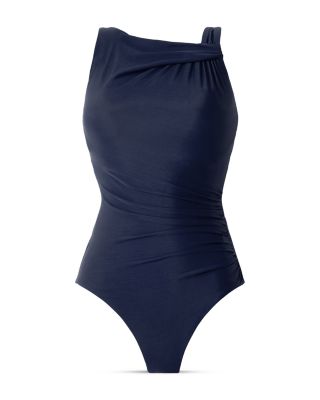 Rock Solid Avra Underwire Asymmetric One Piece Swimsuit