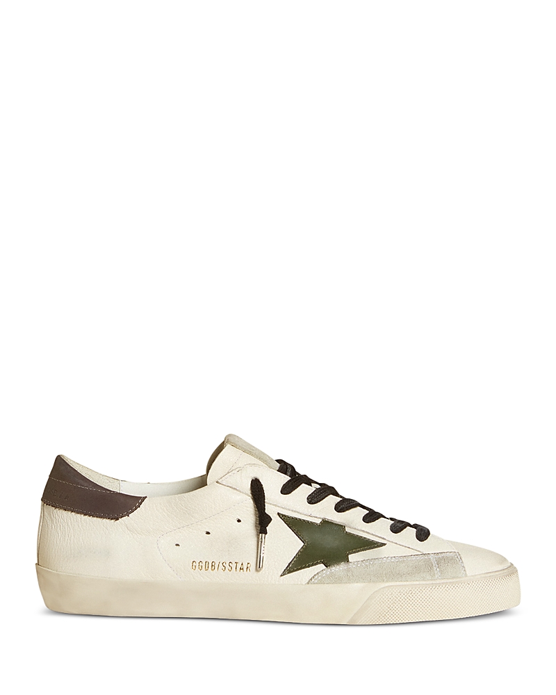 Golden Goose Men's Super Star Leather Sneakers