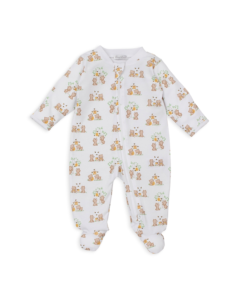 KISSY KISSY UNISEX PRINTED ZIP FRONT FOOTIE - BABY