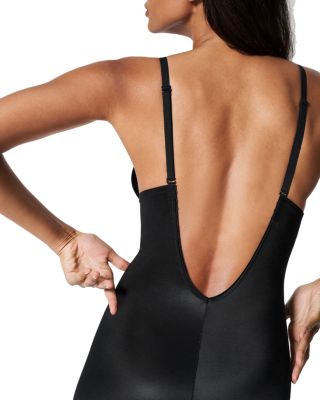 SPANXshape™ Suit Your Fancy Plunge Low-Back Mid-Thigh Bodysuit
