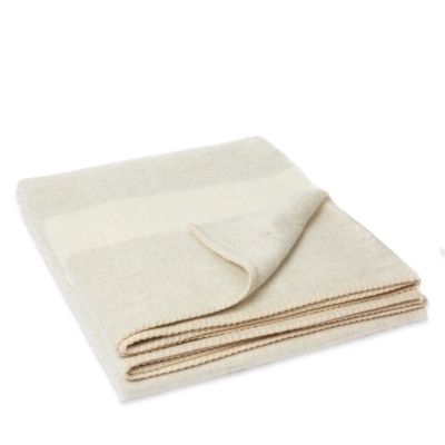 Mason Stripe Baby Alpaca Throw