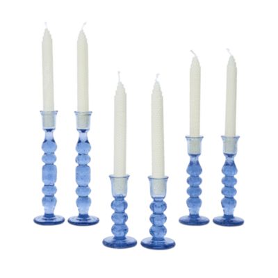 Provence 5" Candlestick, Set of 2