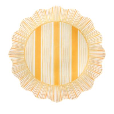 Cabana Stripe Melamine Dessert/Salad Plate, Set of 4