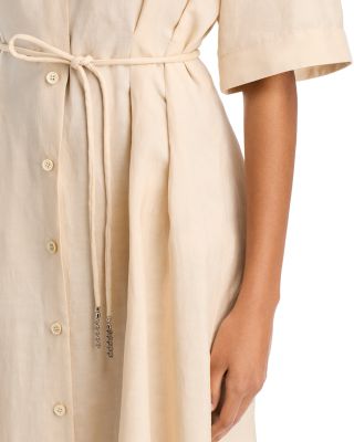 Belted Shirt Dress