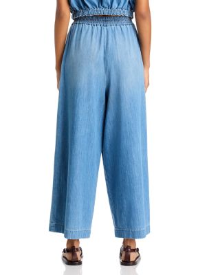 High Rise Wide Leg Pants