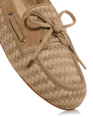 Women&#39;s Woven Boat Loafers