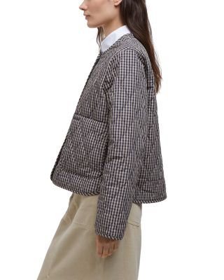 Check Monroe Quilt Jacket
