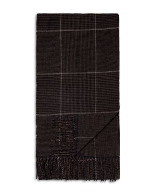 Prince Of Wales Check Cashmere Scarf