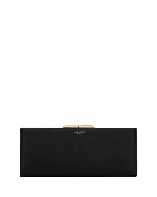 Saint Laurent - Midnight Small Clutch in Smooth Leather