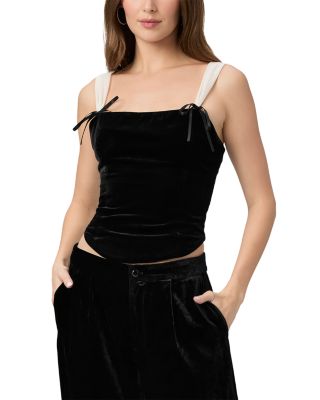 PAIGE - Tuli Velvet Top