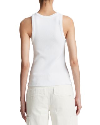 Ribbed Scoop Neck Tank