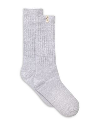 Rib Knit Crew Socks