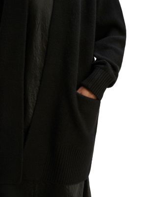 Cashmere Open Front Cardigan Sweater