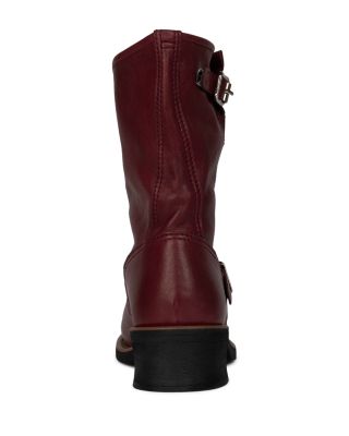 Women's Buckled Boots