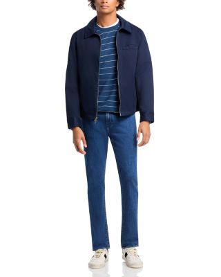 Hastings Regular Fit Striped Silk Sweater