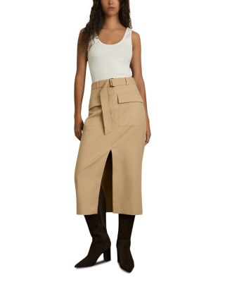 REISS Oakley Midi Pencil Skirt | Bloomingdale's