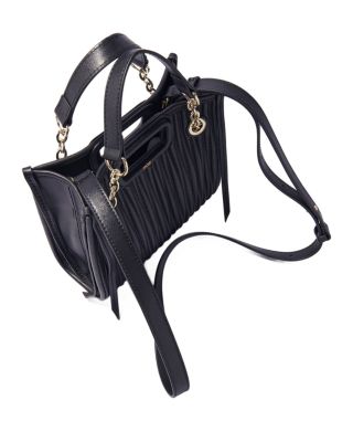 Mini Quilted Leather Tote 