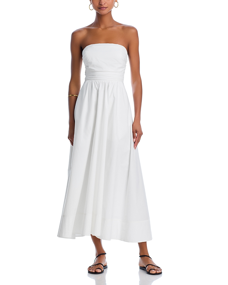 A.l.c Tate Strapless Midi Dress In White | ModeSens A.l.c Tate Strapless Midi Dress In White | ModeSens