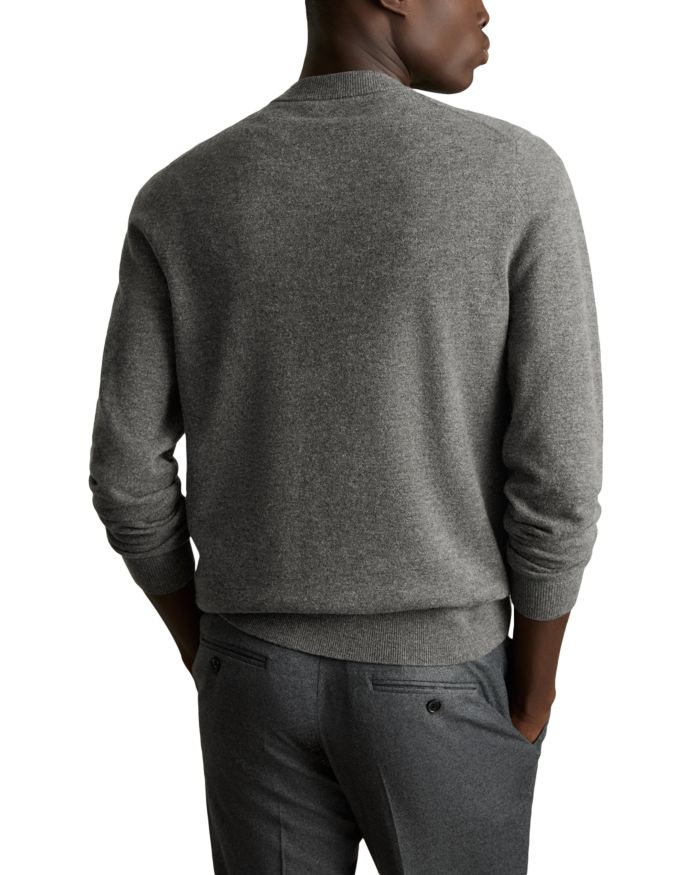 Vince Wool Argyle Regular Fit Sweater