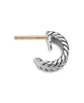 Cable Classics Earrings with Diamonds