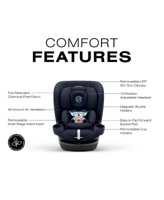 Callisto G 360&amp;deg; Rotating All in One Convertible Car Seat