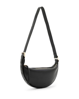 Half Moon Leather Crossbody