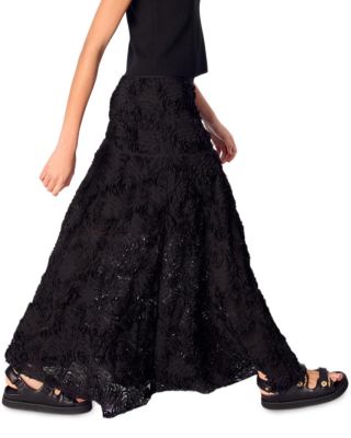 Long Embroidered Skirt