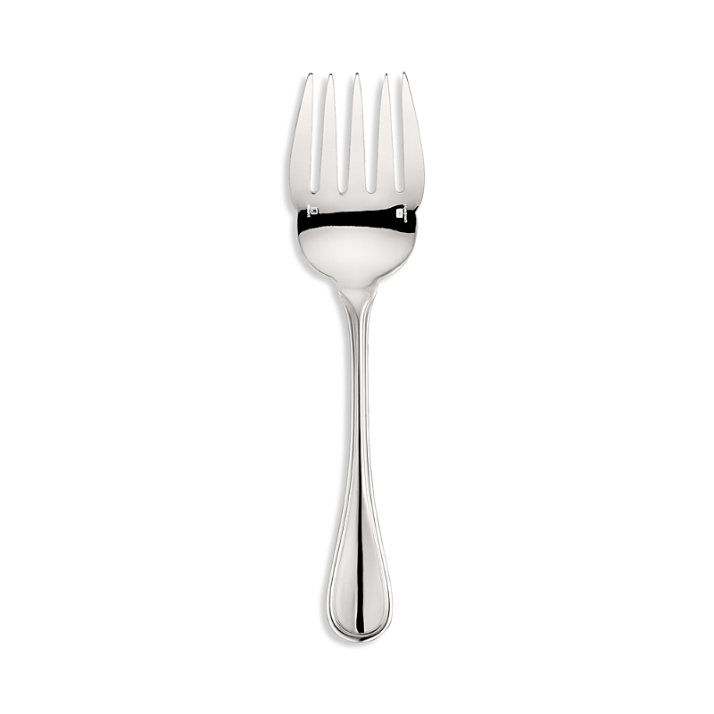 Christofle Albi Silverplate Fish Serving Fork In Silverplate