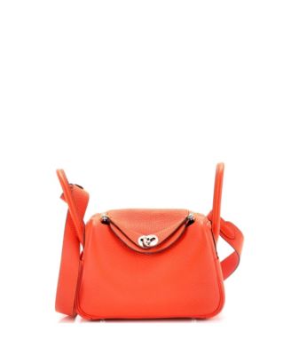 Pre-Owned HERMES Mini Lindy Bag Clemence