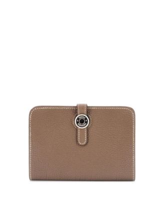 Pre-Owned HERMÈS - Dogon Compact Wallet Leather