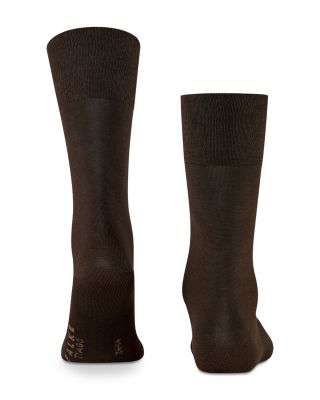 Cotton Blend Fil D'&eacute;cosse Mid Calf Socks