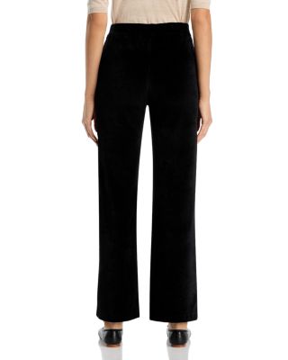 Velour Wide Leg Pants