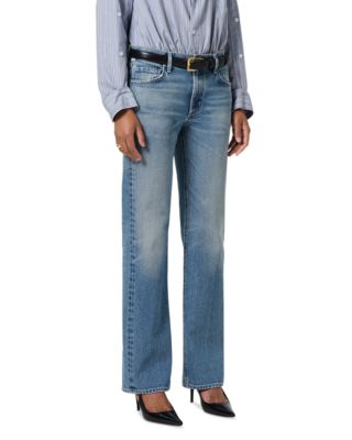 ボトムスその他 Citizens of Humanity Light washed blue Genova jeans Citizens of Humanity Genova Low-Slung Boot-Cut Jeans | Saks