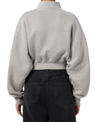 AGOLDE Asta Zip Sweatshirt | Bloomingdale's