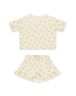Rylee + Cru - Girls' Mosie Daisies Print Top & Shorts Set - Little Kid