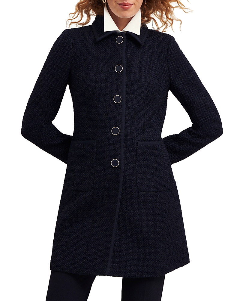 HOBBS LONDON ELAINE TWEED COAT