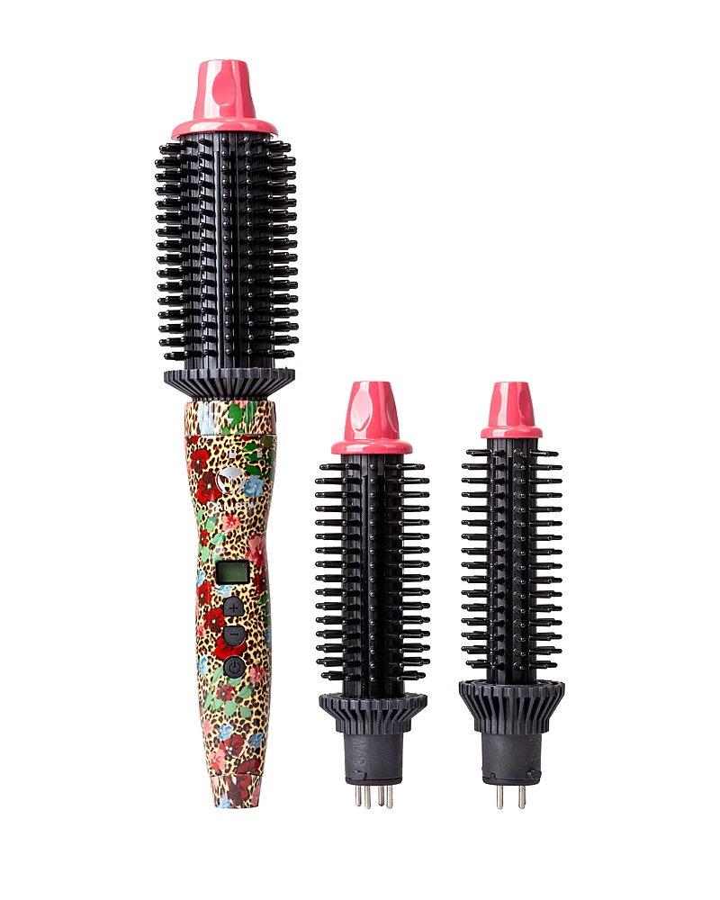 Calista Perfecter Pro Swap Top Heated Round Brush - Vintage Leopard