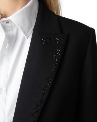 Viva Rhinestone Blazer 