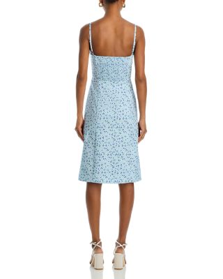 Echo Crepe Floral Midi Dress